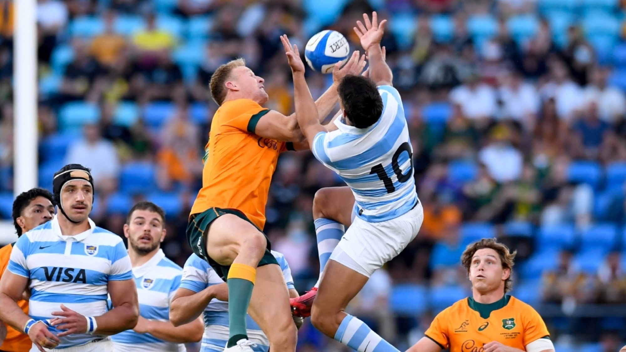 Rugby championship 2022: Los Pumas vs Australia