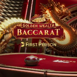 Juego First Person Golden Wealth Baccarat