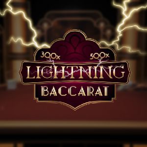 Juego Lightning Baccarat