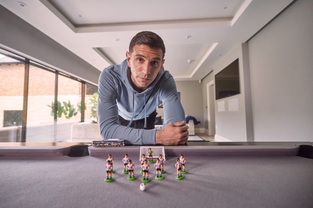 La historia de Dibu Martínez comienza en Mar del Plata