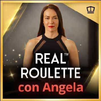 Juego Real Roulette con Angela